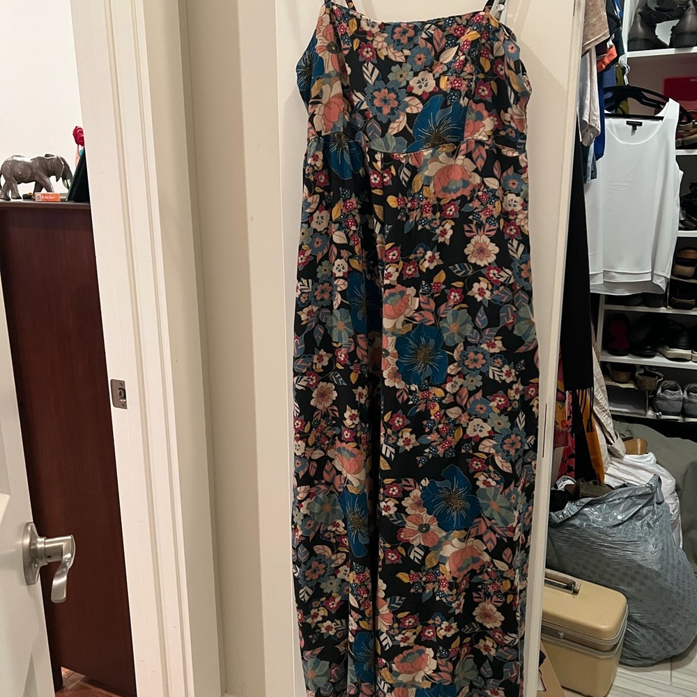 NATURAL LIFE Multicolor Floral Jumpsuit